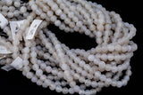 Clearish- Dragon Scale Agate- High Quality in Round,-Full Strand 15.5 inch Strand, 4mm, 6mm, 8mm, 12mm, or 14mm Beads