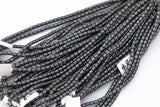 Hematite Barrel - 4x5mm - Very High quality