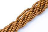 Wood Off Round Shape Beads 8mm- 15 inches per strand