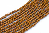 Wood Off Round Shape Beads 8mm- 15 inches per strand