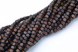 Wood Cube Shape Beads 8mm- 15 inches per strand