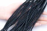 Wood Heishi Shape Beads 4mm or 5mm- 15 inches per strand
