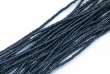 Wood Heishi Shape Beads 4mm or 5mm- 15 inches per strand