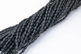 Wood Rice Shape Beads 5x6mm- 15 inches per strand