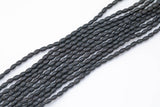 Wood Rice Shape Beads 5x6mm- 15 inches per strand