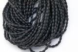 Wood Rice Shape Beads 5x6mm- 15 inches per strand