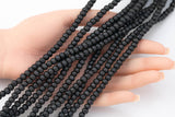 Wood Roundel Shape Beads 6mm- 15 inches per strand