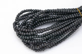 Wood Roundel Shape Beads 6mm- 15 inches per strand
