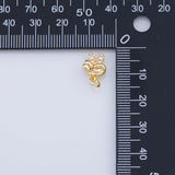 peace sign h symbol Charm 18K Gold PVD charms - Tarnish Resistant JJJ