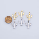 Psi Charms 15x15mm Greek Letter Psychology White Gold Charm 18K Gold PVD charms - Tarnish Resistant JJJ