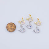PVD Whale Charm 18K Gold PVD charms - Tarnish Resistant JJJ