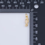 18K Gold PVD Sea horse seahorse charms - Tarnish Resistant JJJ