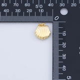 sea shell charms - Tarnish Resistant JJJ