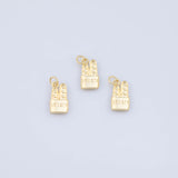 Bread charms - Tarnish Resistant JJJ