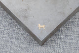 Bore Goat Show Goat Lamb connector - sterling silver or gold filled- permanent jewelry word connectors- charm, pendant,