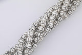 Ceramic Volleyball Beads Real Porcelain Beads Smooth Round Beads 12mm 15.5"