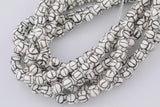 Ceramic Volleyball Beads Real Porcelain Beads Smooth Round Beads 12mm 15.5"