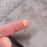 Boxing Gloves Connector 14K Gold Filled Permanent Jewelry Connectors 925 Sterling Silver 14K GF connectors charm, pendant