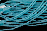 Ocean Blue - High Quality in Roundel, 6mm, 8mm- Full 15.5 Inch Strand-15.5 inch Strand Smooth Crystal Beads