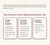Orion Sunstone Momentum Permanent Jewelry Starter Kit with the Sunstone Zapp Permanent Jewelry Welder