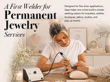 Orion Sunstone Momentum Permanent Jewelry Starter Kit with the Sunstone Zapp Permanent Jewelry Welder