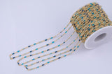 Umbre Enamel Chain for Permanent Jewelry by Yard, pvd Stainless Plating Wholesale bulk Roll Chain Jewelry
