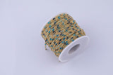 Umbre Enamel Chain for Permanent Jewelry by Yard, pvd Stainless Plating Wholesale bulk Roll Chain Jewelry