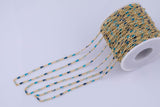 Umbre Enamel Chain for Permanent Jewelry by Yard, pvd Stainless Plating Wholesale bulk Roll Chain Jewelry
