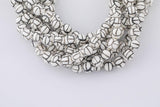 Ceramic Volleyball Beads Real Porcelain Beads Smooth Round Beads 12mm 15.5"