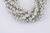 Ceramic Volleyball Beads Real Porcelain Beads Smooth Round Beads 12mm 15.5"