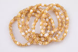 Natural Mother of Pearl Bracelet 7.5" Length Bracelet
