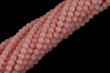 Cats Eye- Selenite Quartz- High Quality in Smooth Round, 4mm, 6mm, 8mm, 10mm, 12mm- Full Strand 15.5 inches Long- Peach