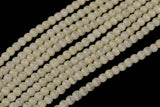 Cats Eye- Selenite Quartz- High Quality in Smooth Round, 4mm, 6mm, 8mm, 10mm, 12mm- Full Strand 15.5 inches Long-Canary Yellow