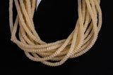 Cats Eye- Selenite Quartz- High Quality in Smooth Barrel 6mm or 8mm Full Strand 15.5 inches Long- Light Golden Yellow