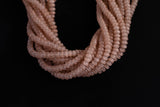 Cats Eye- Selenite Quartz- High Quality in Smooth Barrel 6mm or 8mm Full Strand 15.5 inches Long- Taupe Brown