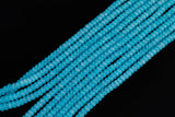 Cats Eye- Selenite Quartz- High Quality in Smooth Barrel 6mm or 8mm Full Strand 15.5 inches Long- Aqua