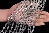 CROSS Hematite Strands- Hematite- Silver Color- 10x14mm