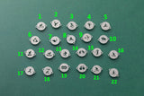 14K Gold Filled Olympic Sports Connectors Gold Filled 925 Sterling Silver Permanent Jewelry Connectors Skiing Dance Cheerleading Golf Hockey