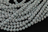 Natural Sky Mountain Blue Kiwi Jasper, High Quality in Matte Round- In Full 15.5 Inch Strand- 4mm, 6mm, 8mm, 10mm, 12mm- All Sizes!!!!