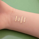 Fuck Fuckoff Connectors Permanent Jewelry Connectors 14k Gold Filled Sterling Silver for permanent jewelry
