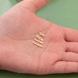 Fuck Fuckoff Connectors Permanent Jewelry Connectors 14k Gold Filled Sterling Silver for permanent jewelry