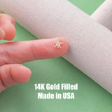 Southwestern Star Badge- 14Kt Gold Filled or Sterling Connectors Permanent Jewelry Bracelet or Necklace Permanent Jewelry