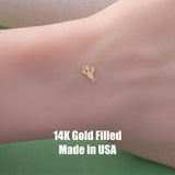 Southwestern Cactus- 14Kt Gold Filled or Sterling Connectors Permanent Jewelry Bracelet or Necklace Permanent Jewelry