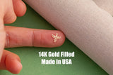 Southwestern Thunderbird Permanent Jewelry Connector - 14kt gold filled or Sterling Silver - Made in the USA