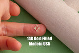 Southwestern Thunderbird Permanent Jewelry Connector - 14kt gold filled or Sterling Silver - Made in the USA