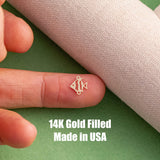 Southwestern Thunderbird Permanent Jewelry Connector - 14kt gold filled or Sterling Silver - Made in the USA