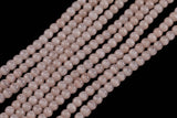 Cats Eye- Selenite Quartz- High Quality in Smooth Round, 4mm, 6mm, 8mm, 10mm, 12mm- Full Strand 15.5 inches Long- Light Taupe Brown