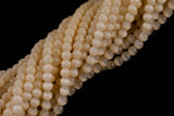 Cats Eye- Selenite Quartz- High Quality in Smooth Round, 4mm, 6mm, 8mm, 10mm, 12mm- Full Strand 15.5 inches Long- Pale Yellow
