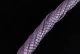 Cats Eye- Selenite Quartz- High Quality in Smooth Barrel 4x6mm- Full Strand 15.5 inches Long- Light Lavender