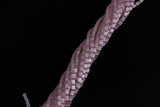 Cats Eye- Selenite Quartz- High Quality in Smooth Barrel 4x6mm- Full Strand 15.5 inches Long- Light Kunzite